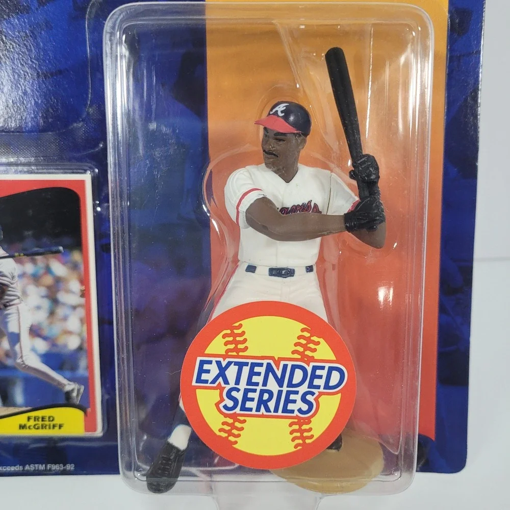 Starting Lineup 1994 Fred McGriff Atlanta Braves Extended Series Figure Kenner